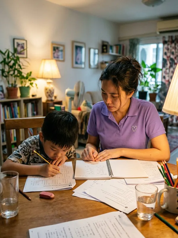 Homework hour · Ekkamai