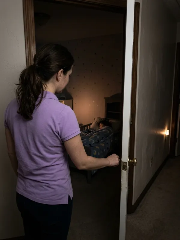 Bedtime story, lights out · Phrom Phong