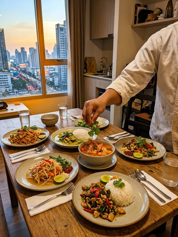 Dinner for six, plated · Ari