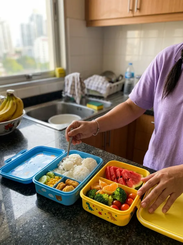 Lunchboxes packed · Ratchada