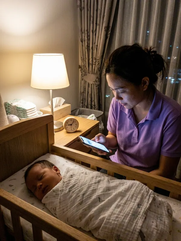 Baby asleep by 9 · Silom